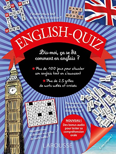 English-quiz : dis-moi, ça se dit comment en anglais ?