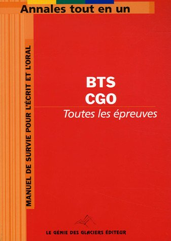 BTS Comptabilité et Gestion des Organisations