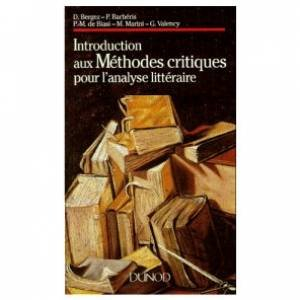 introduction aux methodes critiques pour l'analyse litteraire