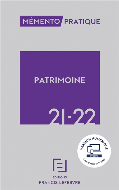 Patrimoine 2021-2022