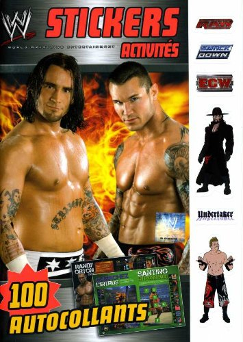 WWE stickers : activités
