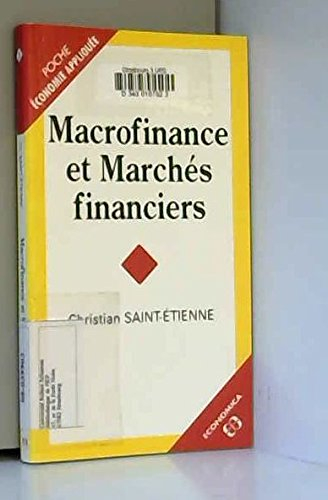 Macrofinance et marchés financiers