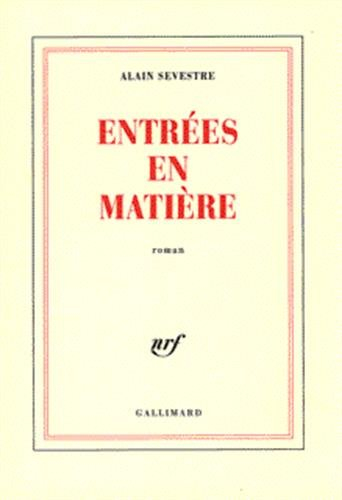 Entrées en matière