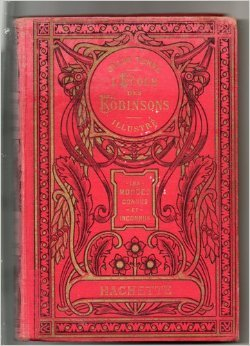 l'école des robinsons.les mondes connus et inconnus par jules verne.illustrations par l.benett.