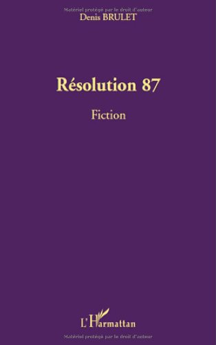 Résolution 87 : fiction