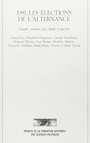 1981, les élections de l'alternance