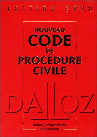 Nouveau code de procédure civile 2000