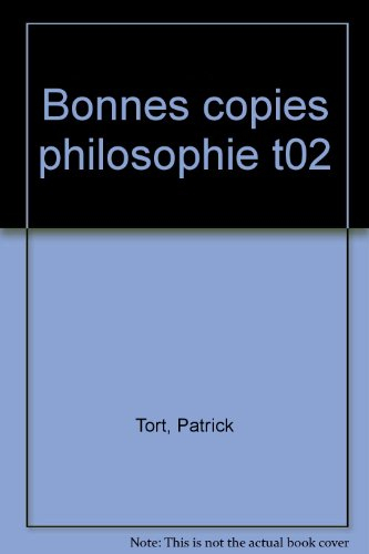 Bonnes copies. Vol. 2