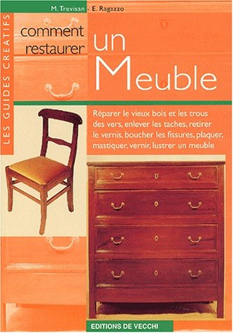 Comment restaurer un meuble : réparer le vieux bois et les trous des vers, enlever les taches, retir