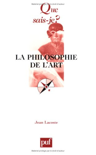 La philosophie de l'art