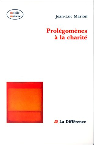 prolégomènes à la charité