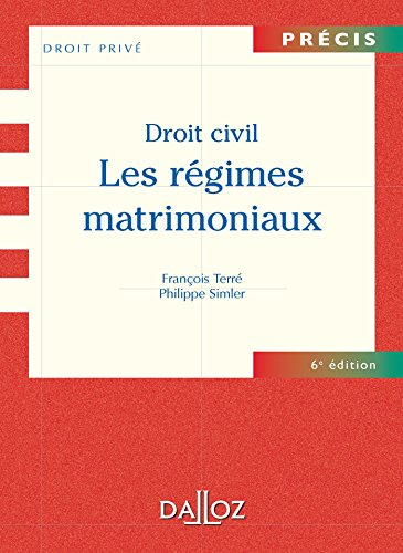 Droit civil : les régimes matrimoniaux