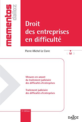 Droit des entreprises en difficulté