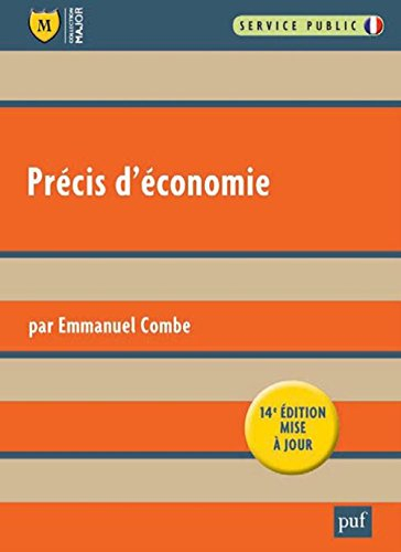 Précis d'économie