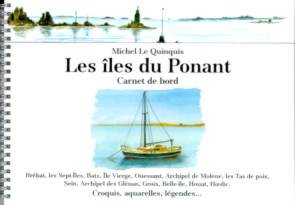 Les îles du Ponant : Croquis, aquarelles, légendes