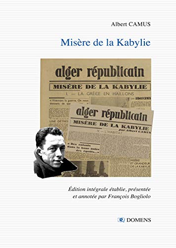 Misère de la Kabylie