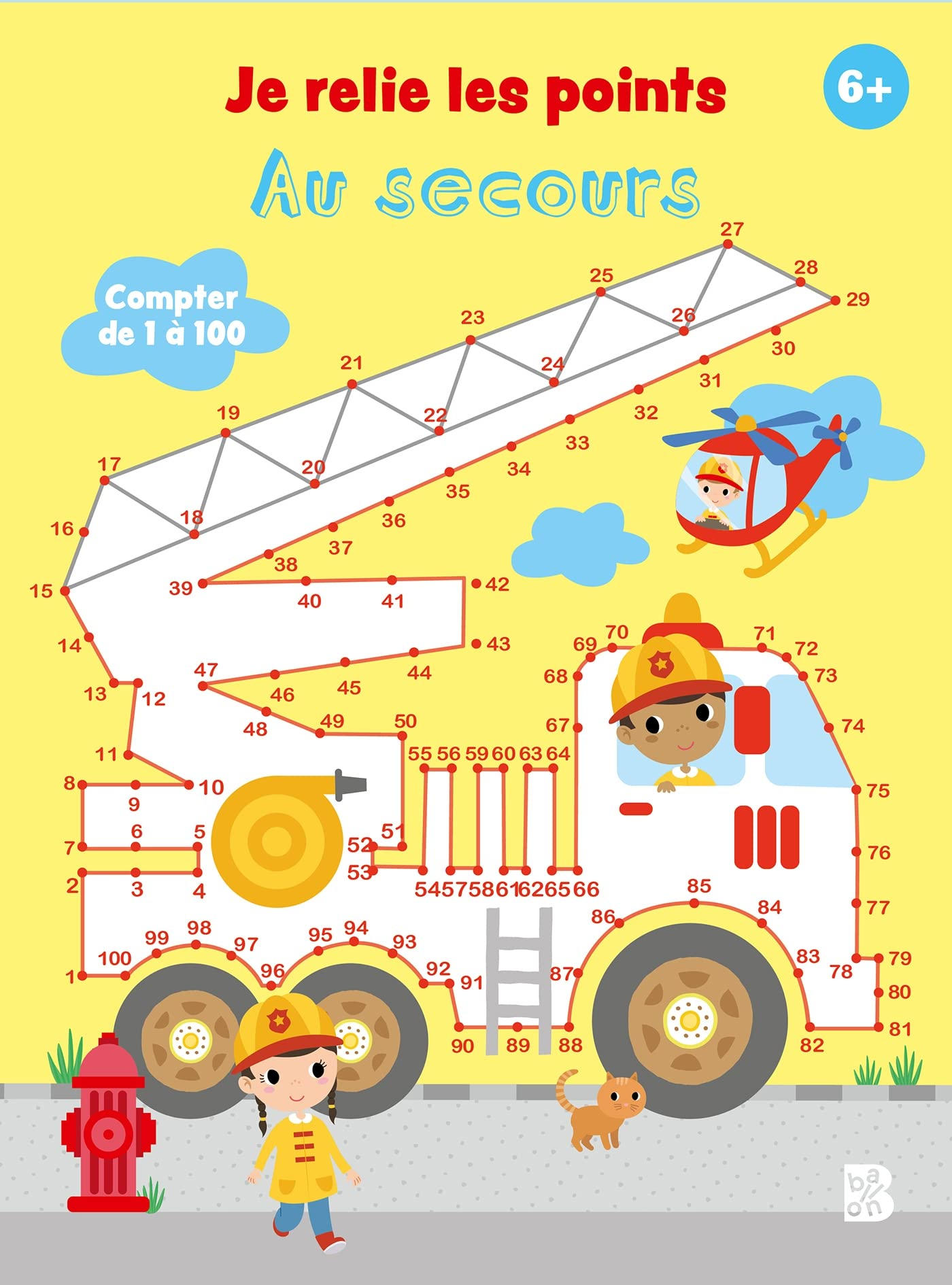 Au secours ! : compter de 1 à 100 : 6+