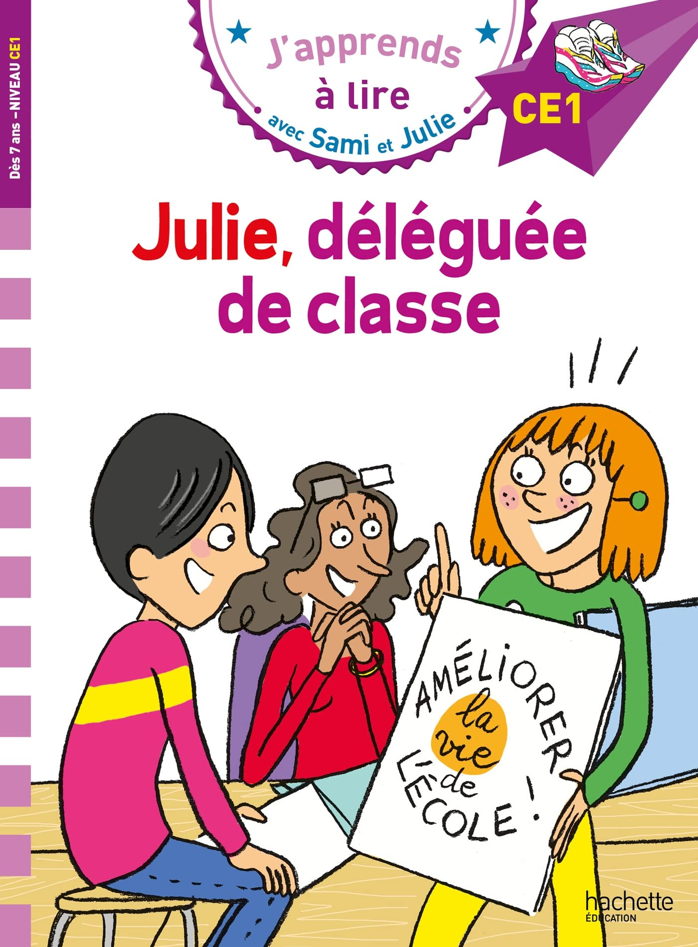 Julie, déléguée de classe : CE1