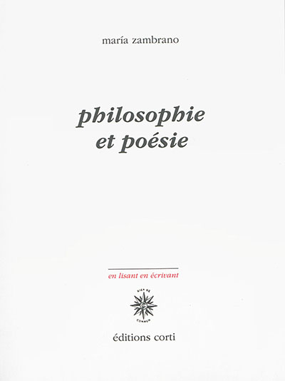 Philosophie et poésie