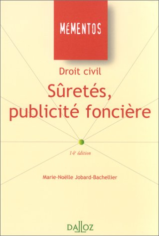 droit civil : sûretés - publicité foncière