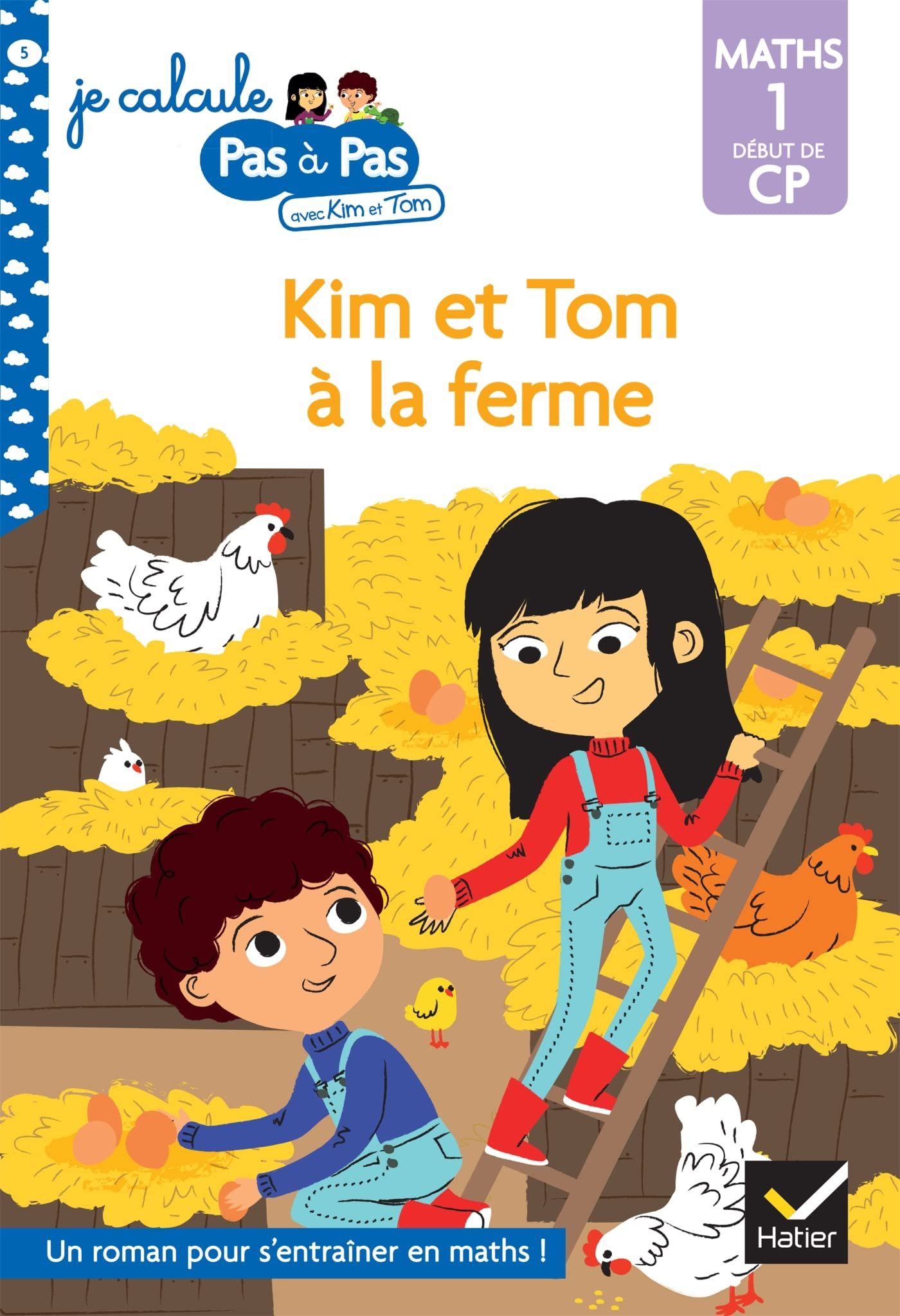 Kim et Tom à la ferme : maths 1, début de CP