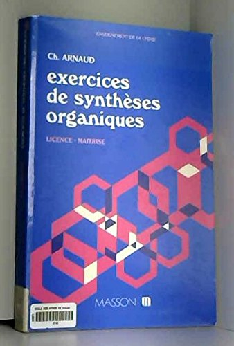 Exercices de synthèses organiques