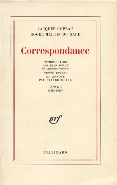 Correspondance