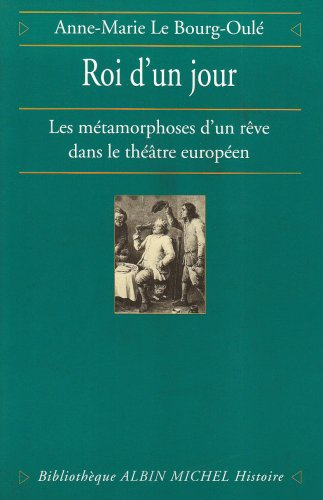 Roi d'un jour : les métamorphoses d'un rêve dans le théâtre européen