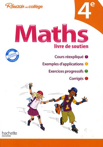 Maths 4e : livre de soutien