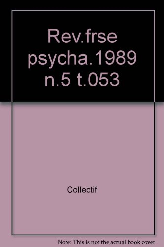 rev.frse psycha.1989 n.5 t.053