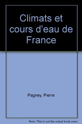 Climats et cours d'eau en France