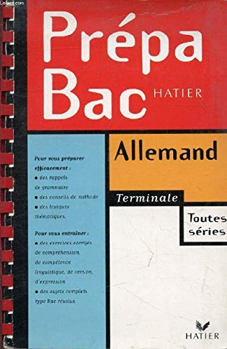 allemand : premières, terminales toutes séries