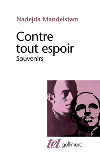 contre tout espoir (tome 1): souvenirs
