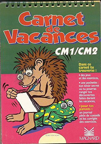 Carnet de vacances CM1 au CM2