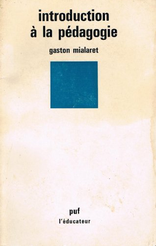 introduction à la pédagogie
