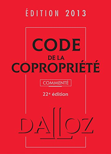 Code de la copropriété 2013