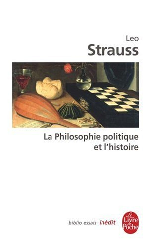 La philosophie politique et l'histoire : de l'utilité et des inconvénients de l'histoire pour la phi