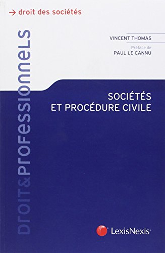Sociétés et procédure civile