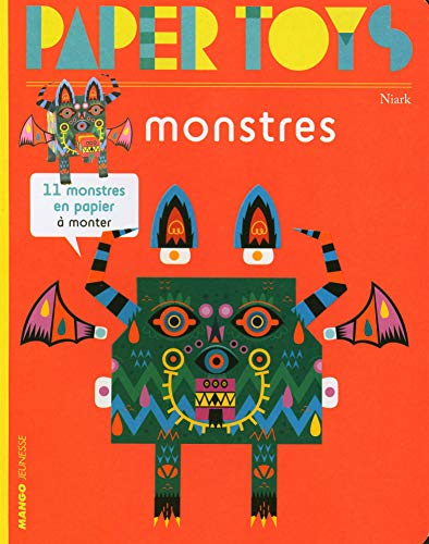 Monstres : 11 monstres en papier à monter