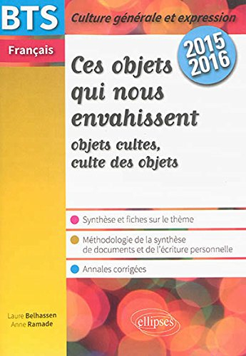 Ces objets qui nous envahissent, objets cultes, culte des objets : synthèse et fiches sur le thème, 