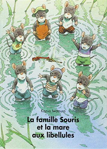 La famille souris et la mare aux libellules