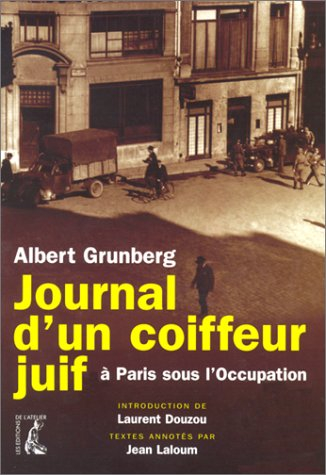 Journal d'un coiffeur juif, à Paris, sous l'Occupation