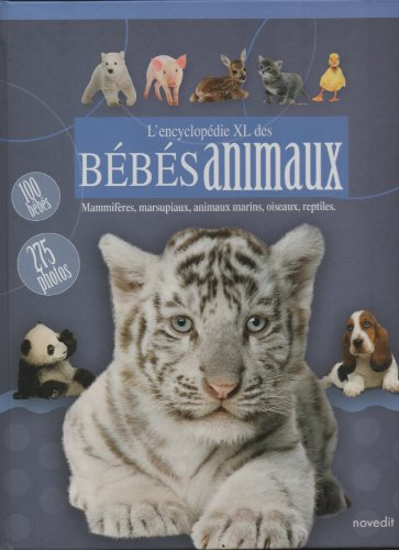 encyclopédie xl des bébés animaux