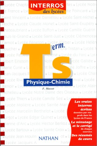 Physique, chimie terminale S