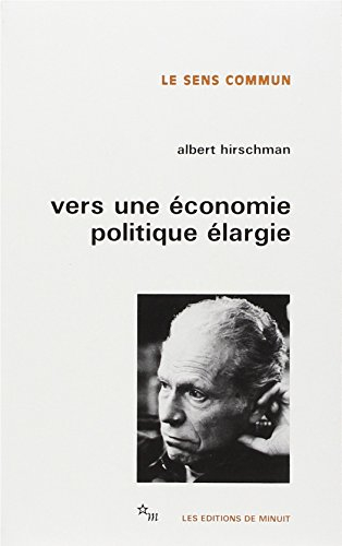 Vers une économie politique élargie