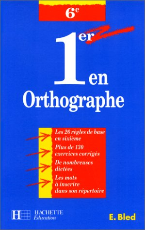 1er en orthographe, 6e