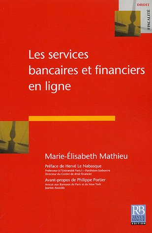 Les services bancaires et financiers en ligne