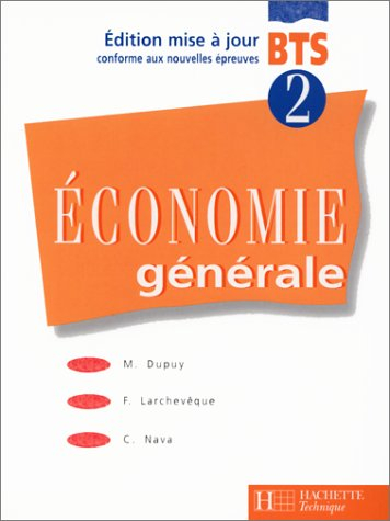 Economie générale, BTS