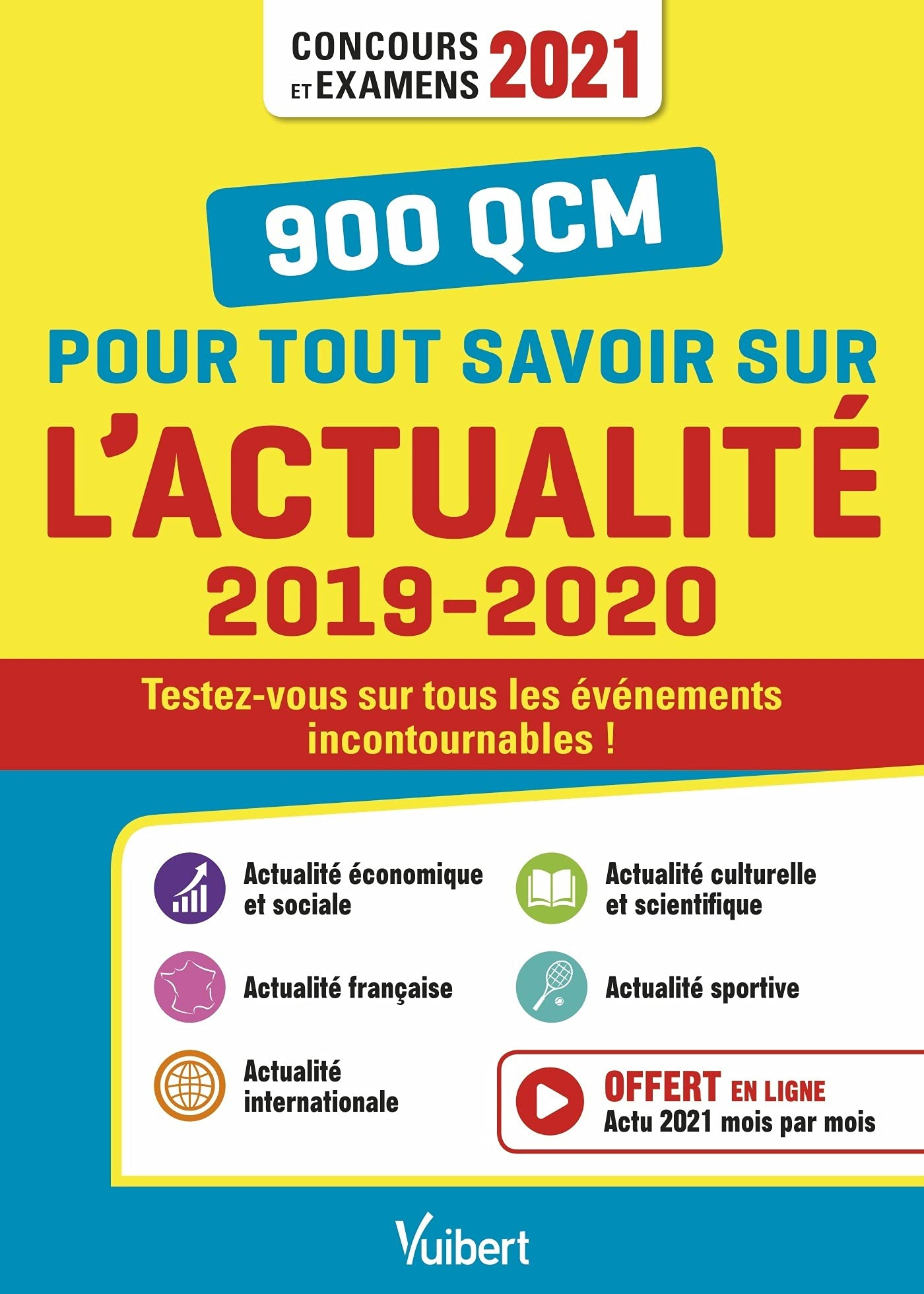 900 QCM pour tout savoir sur l'actualité 2019-2020 : testez-vous sur tous les événements incontourna