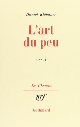 L'Art du peu